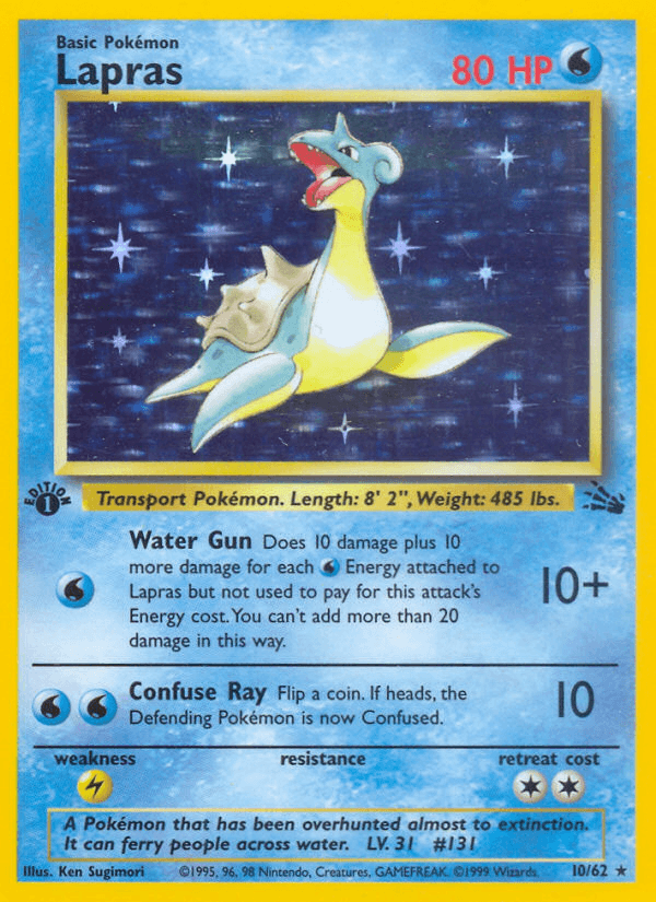 Lapras — Fossil 10