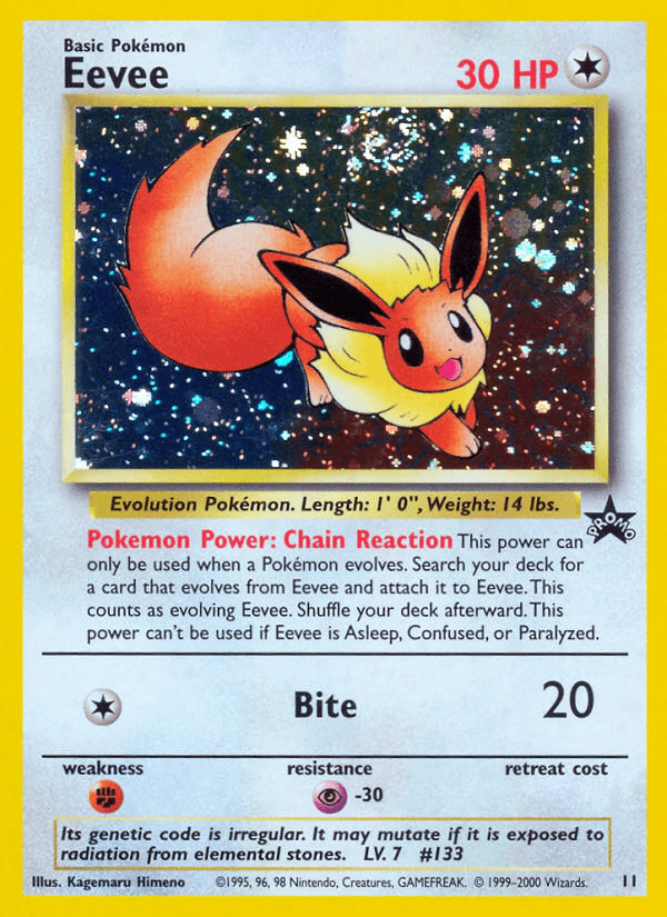 Eevee — Wizards Black Star Promos 11