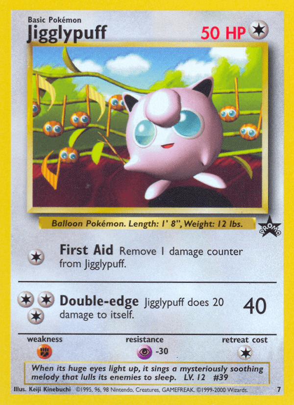 Jigglypuff — Wizards Black Star Promos 7