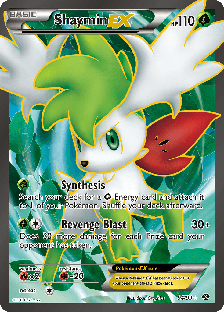Shaymin-EX — Next Destinies 94