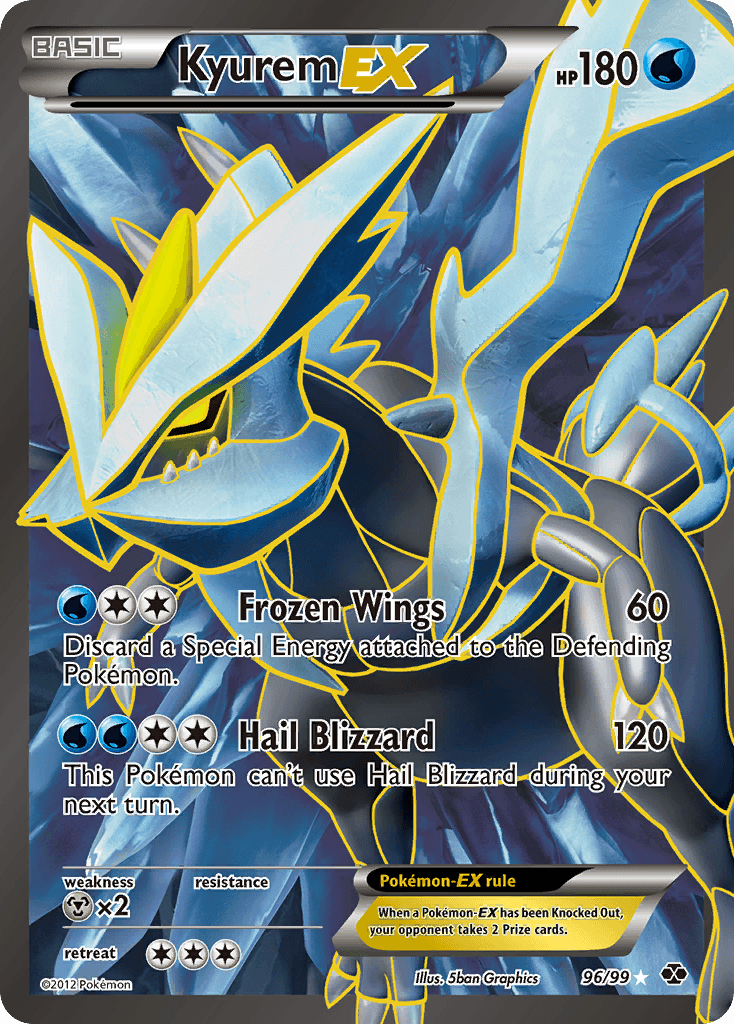 Kyurem-EX — Next Destinies 96