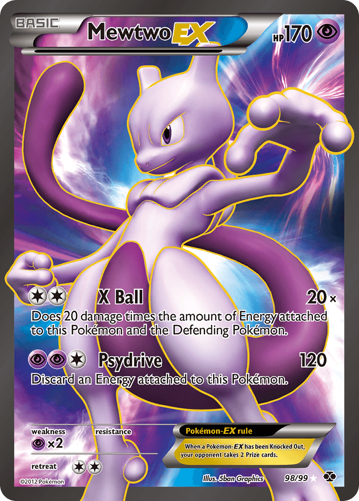 Mewtwo-EX — Next Destinies 98