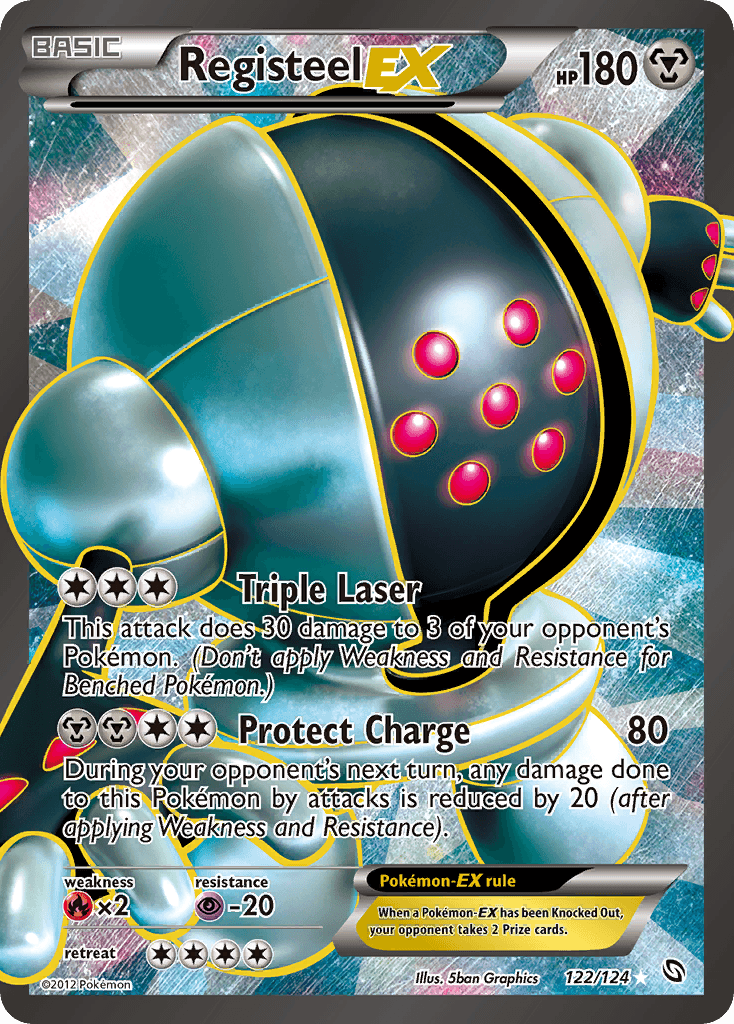 Registeel-EX — Dragons Exalted 122