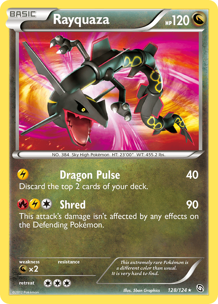 Rayquaza — Dragons Exalted 128