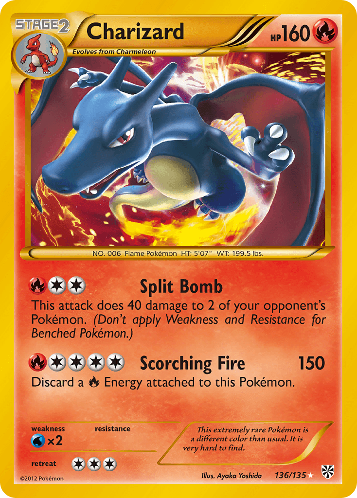 Charizard — Plasma Storm 136