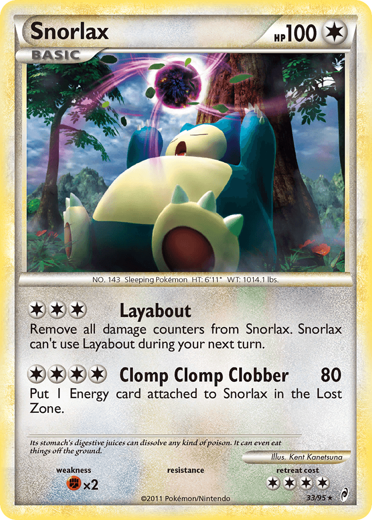 Snorlax — Call of Legends 33