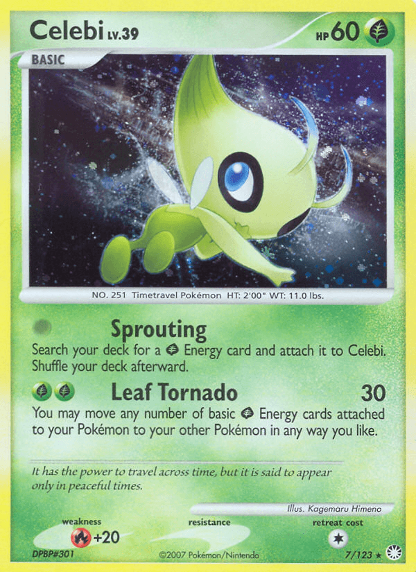 Celebi — Mysterious Treasures 7