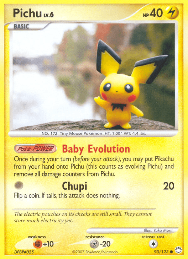 Pichu — Mysterious Treasures 93