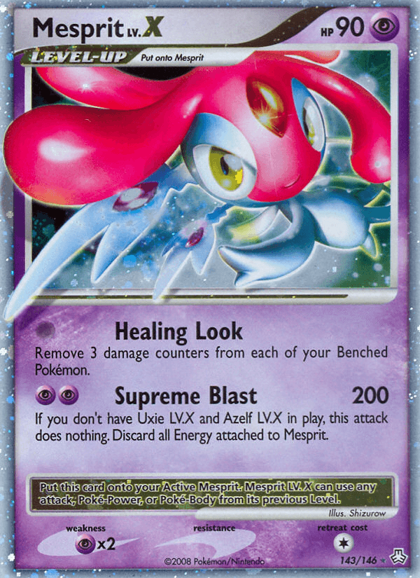 Mesprit LV.X — Legends Awakened 143