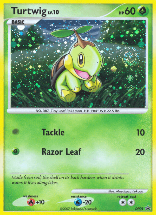 Turtwig — DP Black Star Promos DP01