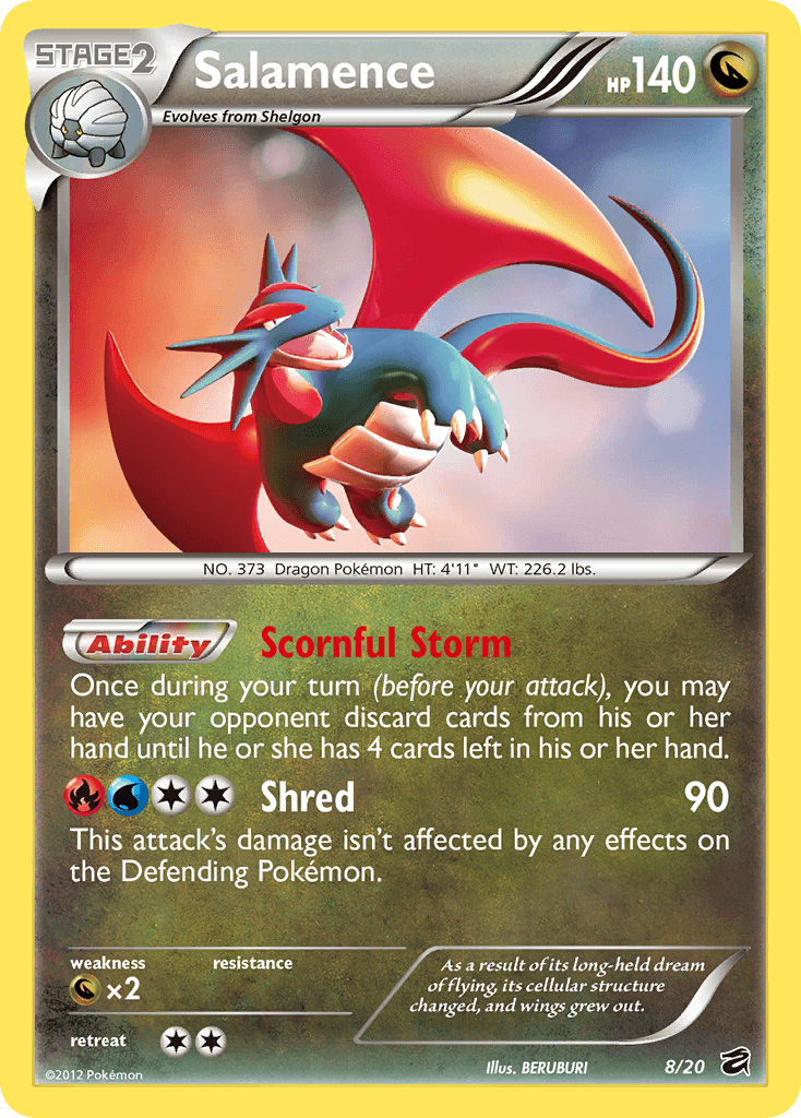 Salamence — Dragon Vault 8