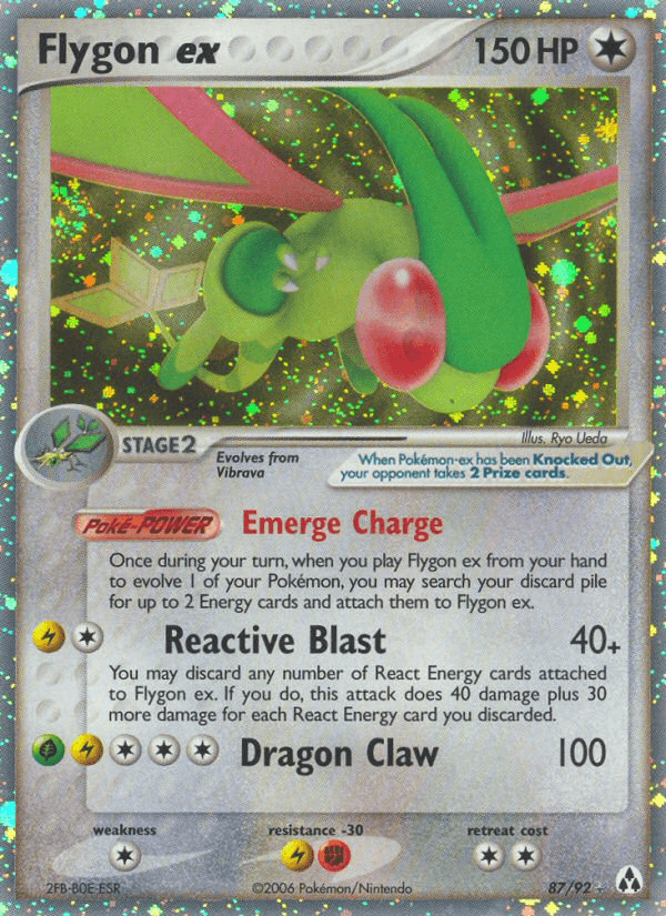 Flygon ex — Legend Maker 87
