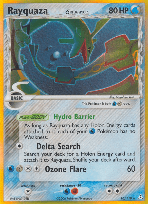 Rayquaza δ — Holon Phantoms 16