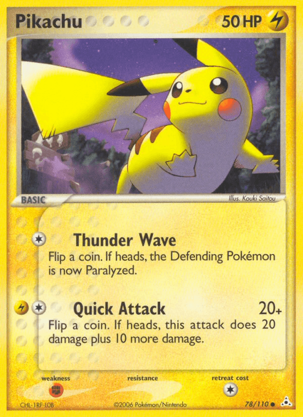 Pikachu — Holon Phantoms 78