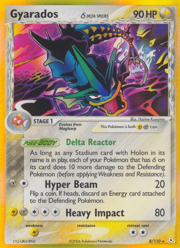 Gyarados δ — Holon Phantoms 8