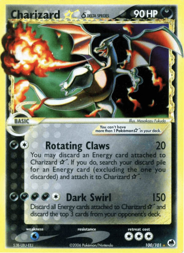 Charizard ★ δ — Dragon Frontiers 100