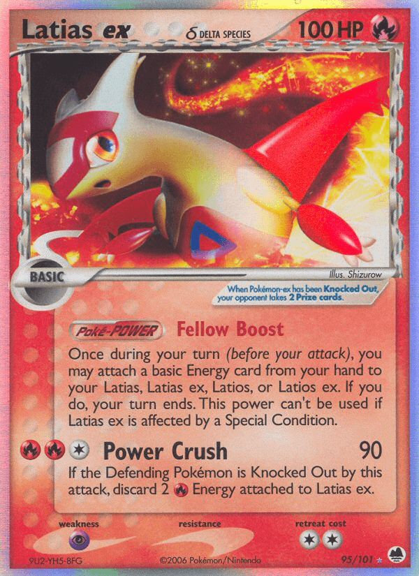 Latias ex δ — Dragon Frontiers 95
