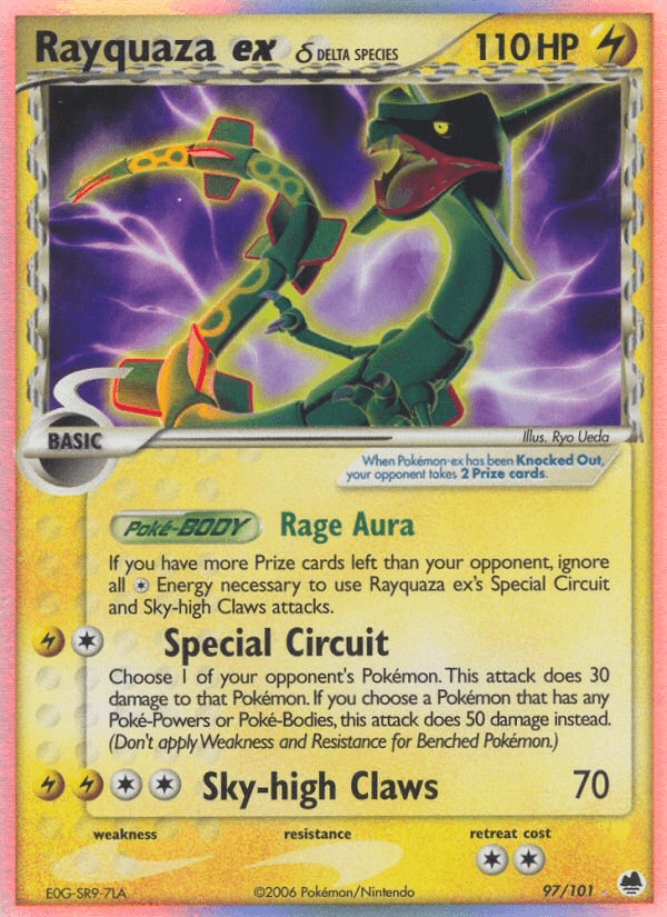 Rayquaza ex δ — Dragon Frontiers 97
