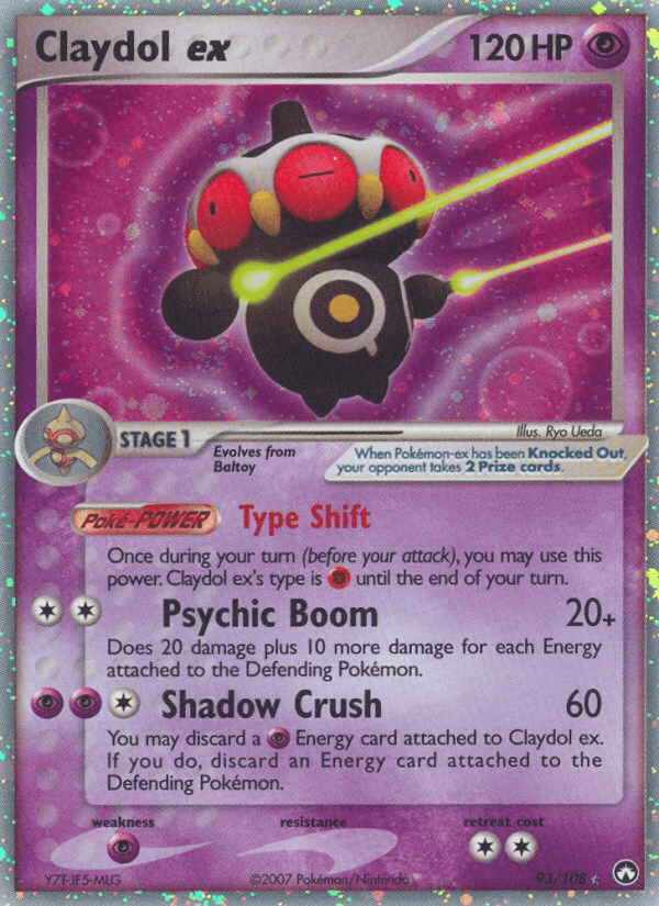 Claydol ex — Power Keepers 93