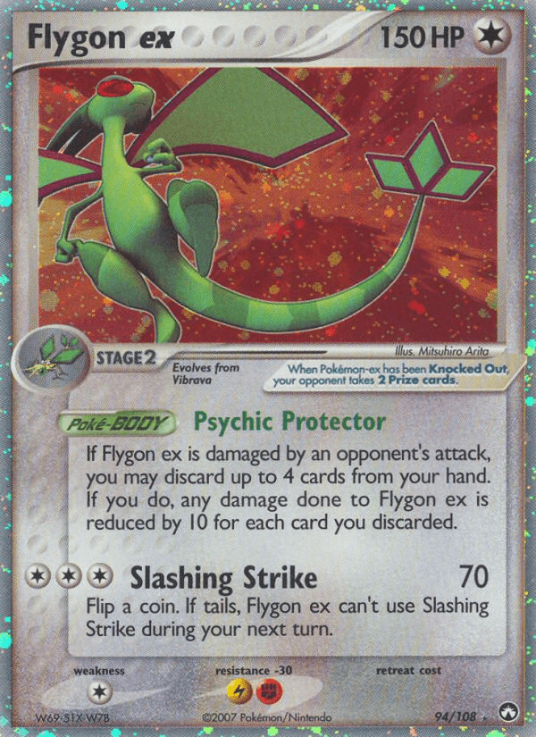 Flygon ex — Power Keepers 94