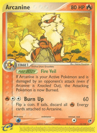 Arcanine — Sandstorm 15
