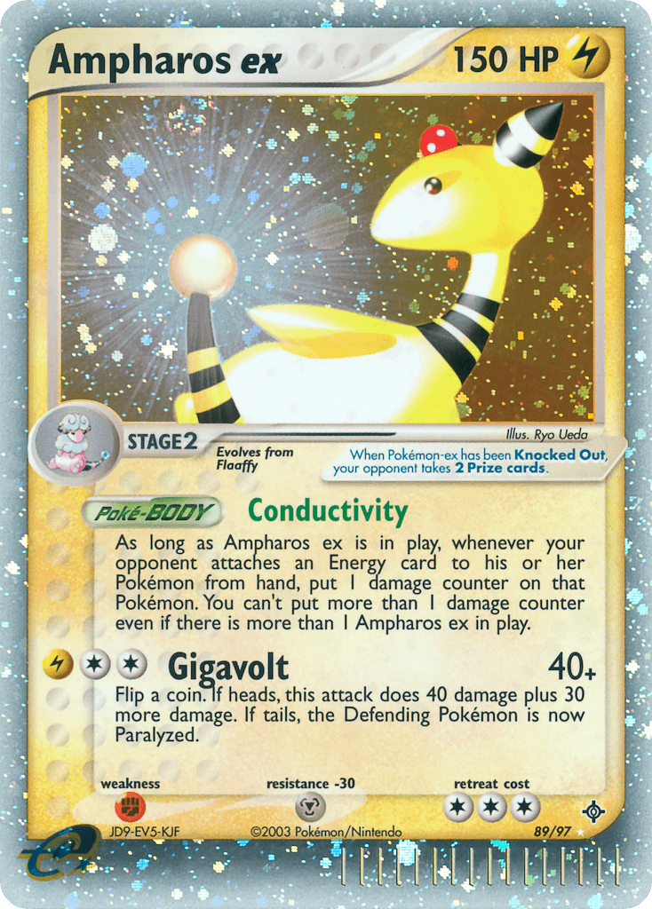 Ampharos ex — Dragon 89