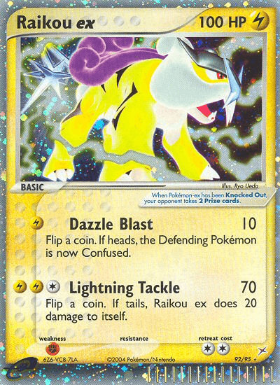 Raikou ex — Team Magma vs Team Aqua 92