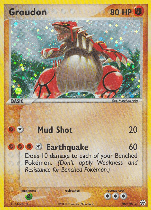 Groudon — Hidden Legends 102