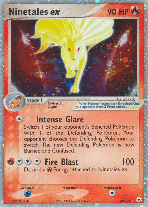 Ninetales ex — Hidden Legends 96