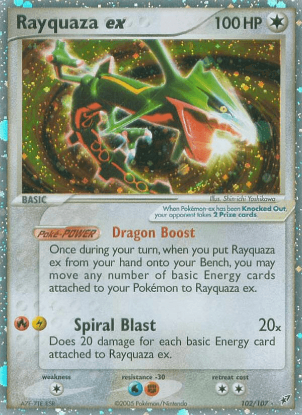 Rayquaza ex — Deoxys 102