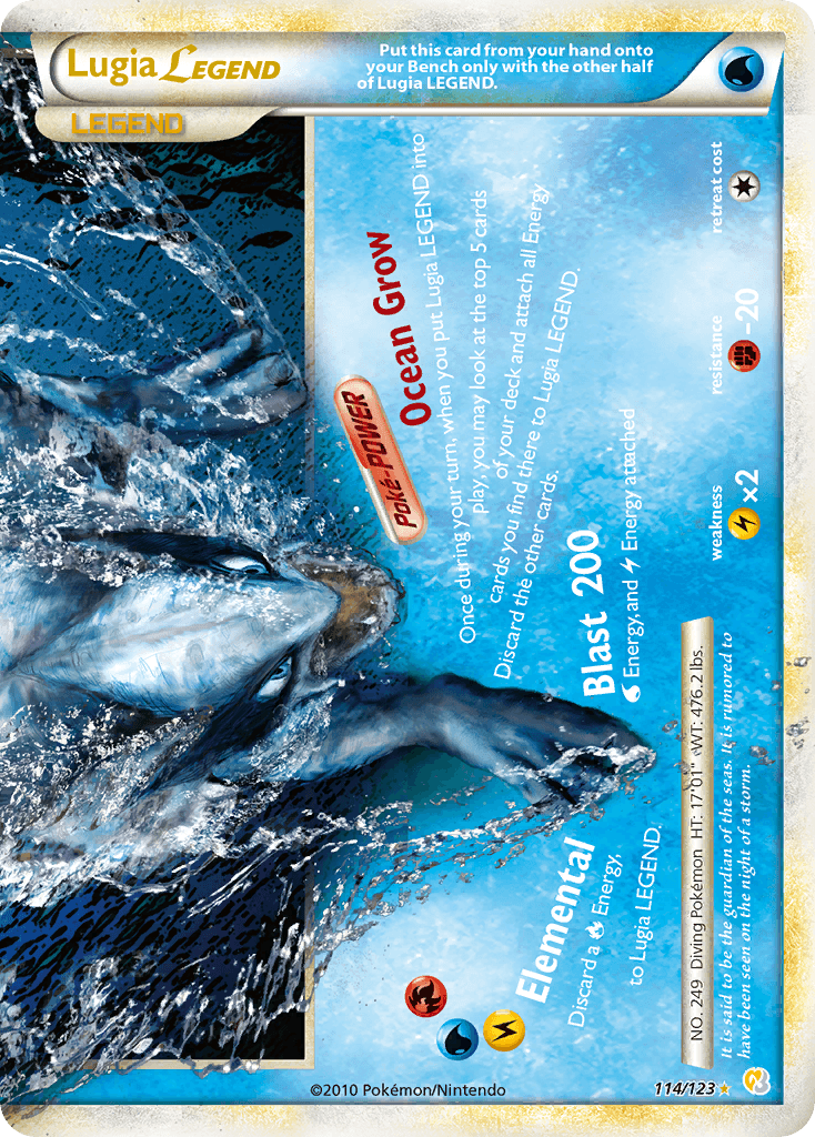 Lugia LEGEND — HeartGold & SoulSilver 114
