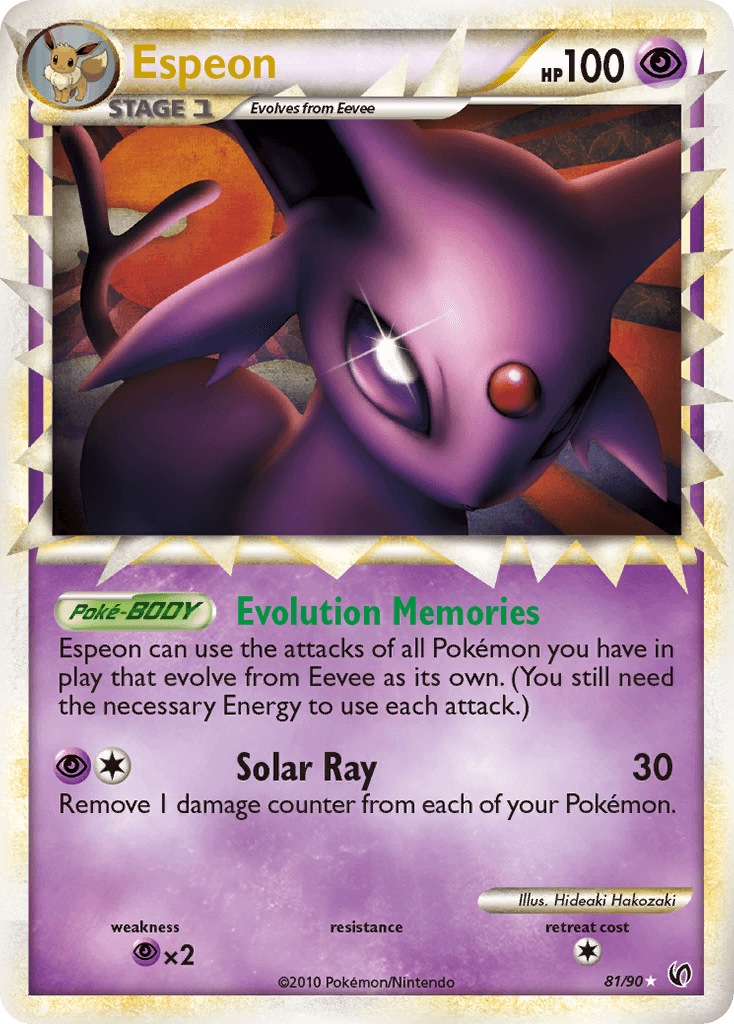 Espeon — HS—Undaunted 81