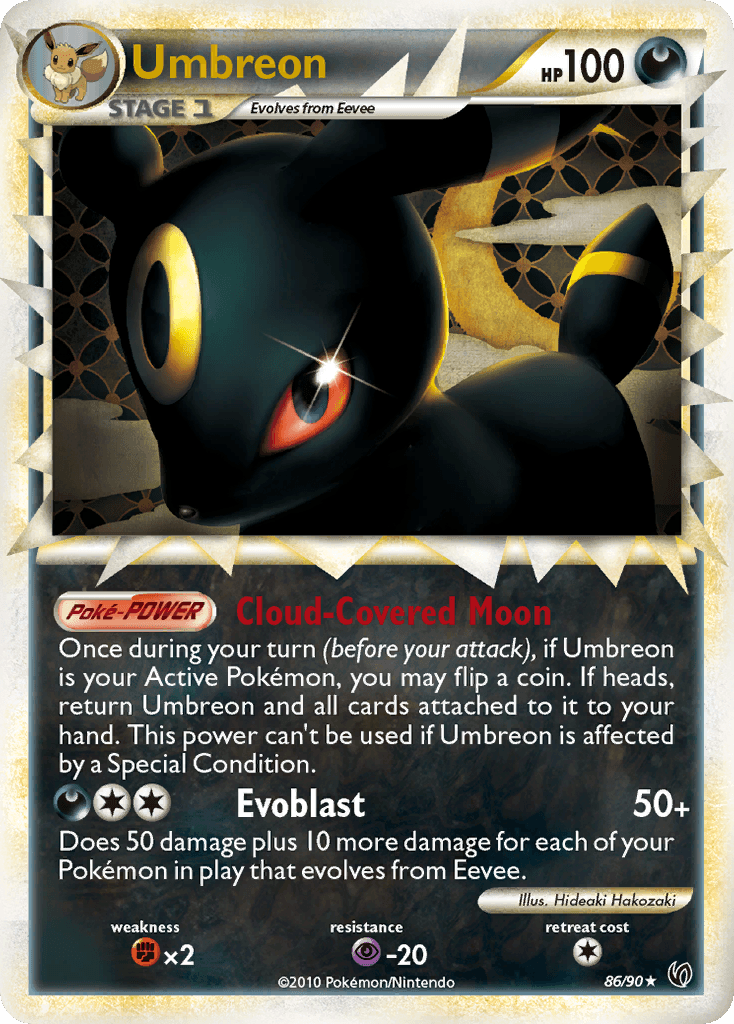 Umbreon — HS—Undaunted 86