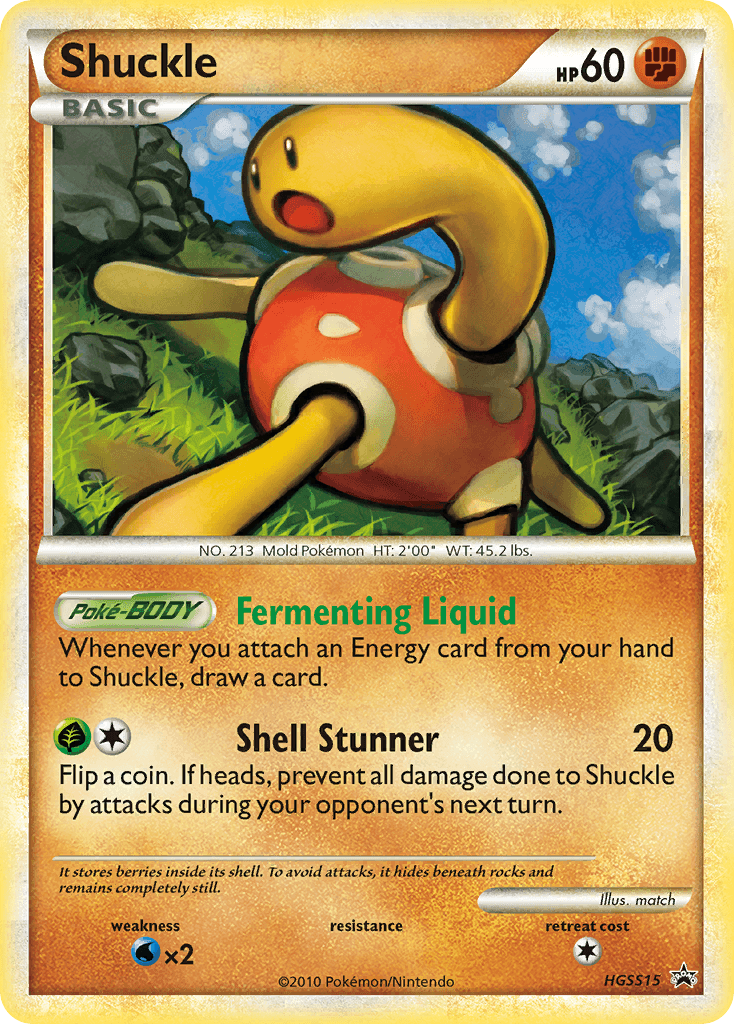 Shuckle — HGSS Black Star Promos HGSS15