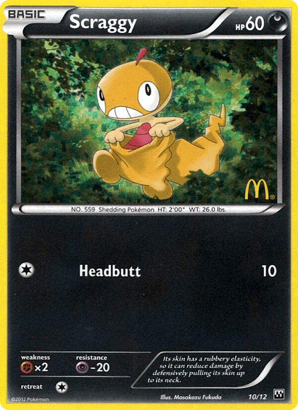 Scraggy — McDonald's Collection 2012 10
