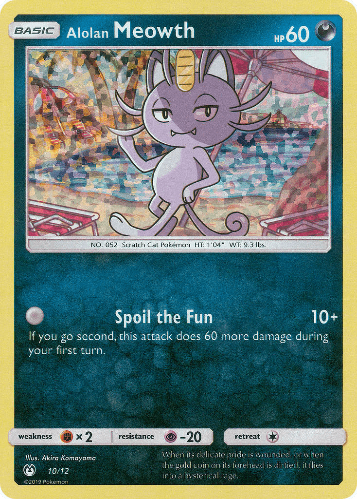 Alolan Meowth — McDonald's Collection 2019 10