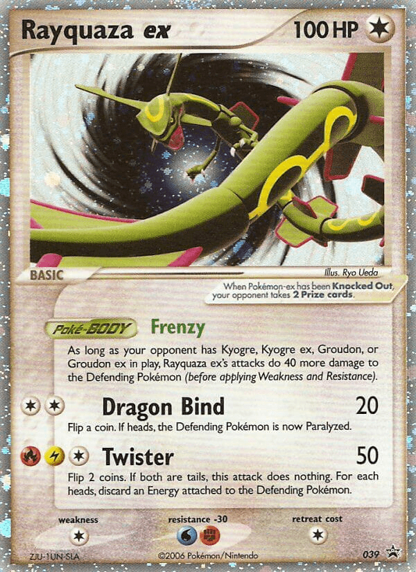 Rayquaza ex — Nintendo Black Star Promos 39