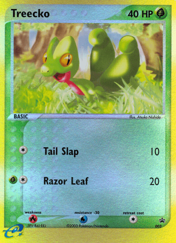 Treecko — Nintendo Black Star Promos 3