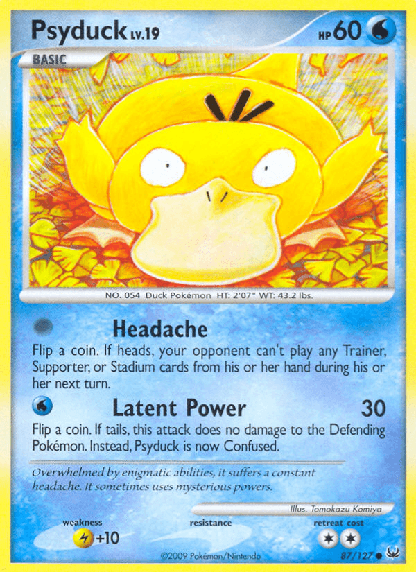 Psyduck — Platinum 87