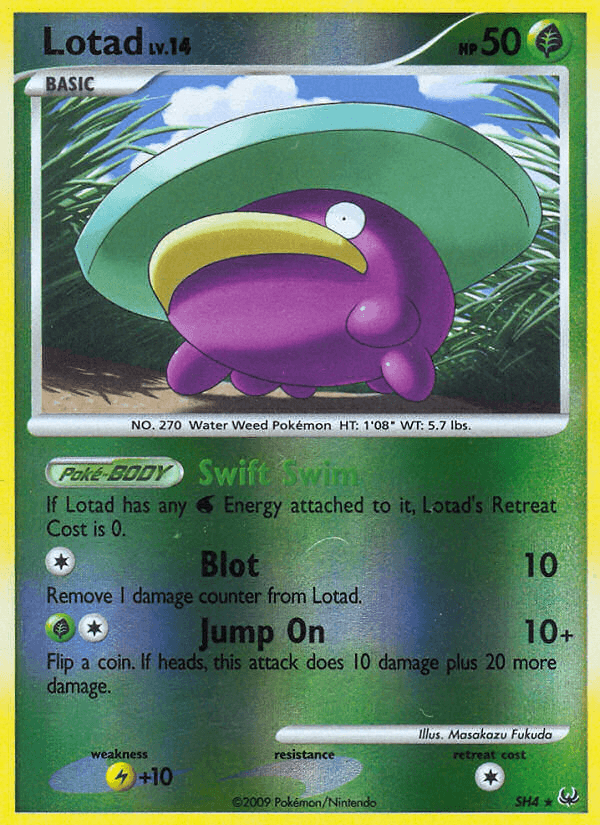 Lotad — Platinum SH4