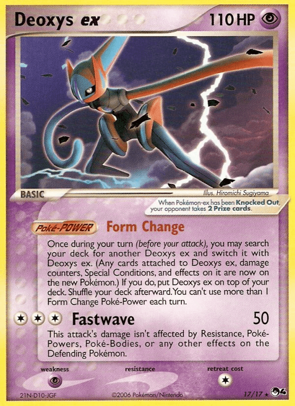 Deoxys ex — POP Series 4 17