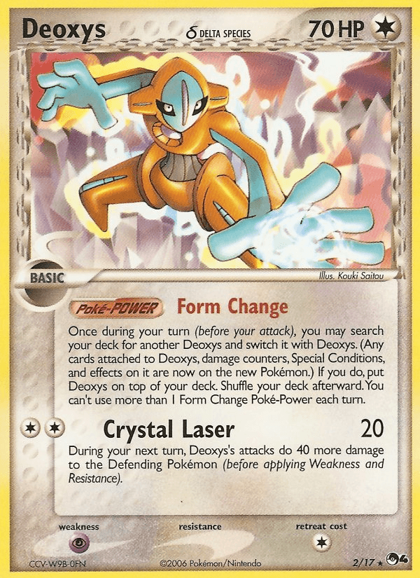 Deoxys δ — POP Series 4 2