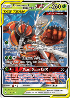 Pheromosa & Buzzwole-GX 1