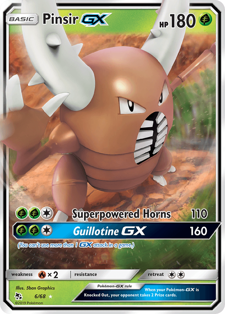 Pinsir-GX — Hidden Fates 6