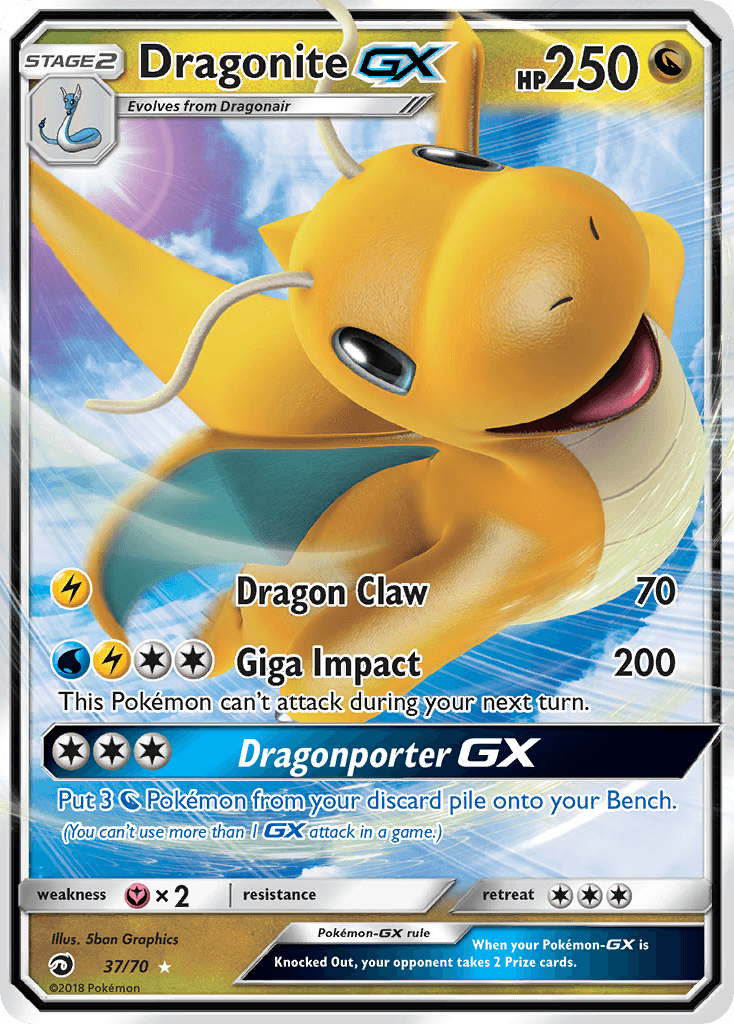 Dragonite-GX — Dragon Majesty 37