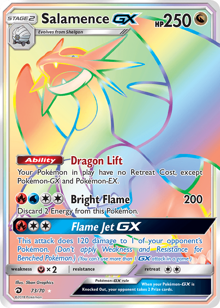 Salamence-GX — Dragon Majesty 73