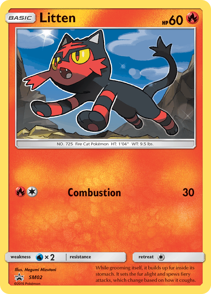 Litten — SM Black Star Promos SM02