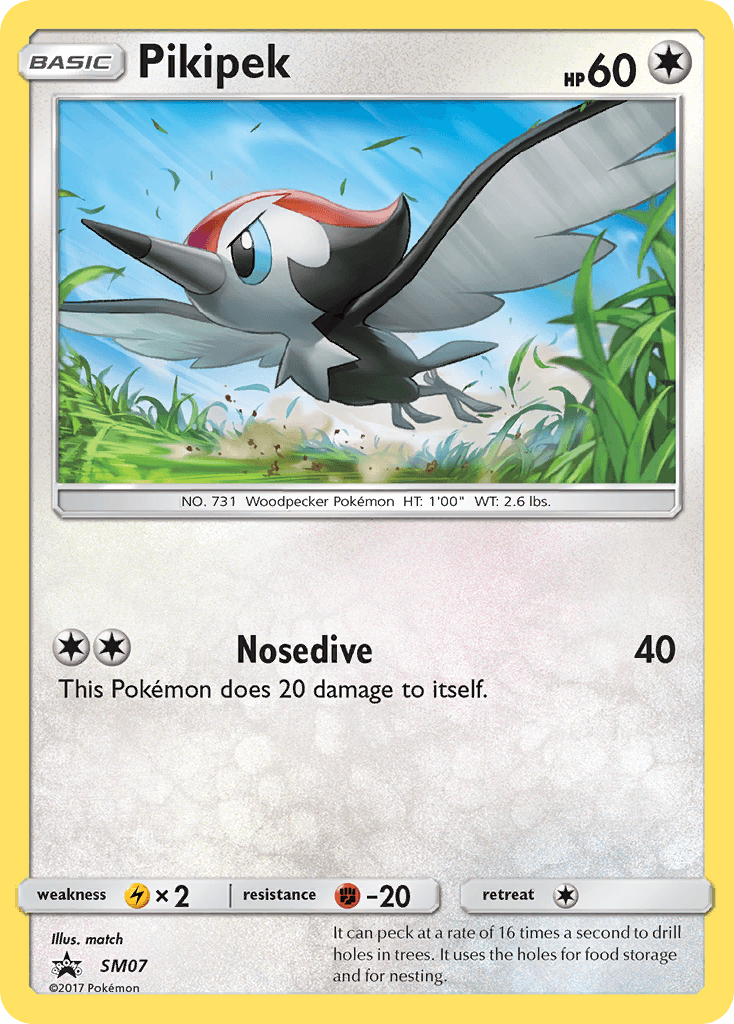 Pikipek — SM Black Star Promos SM07