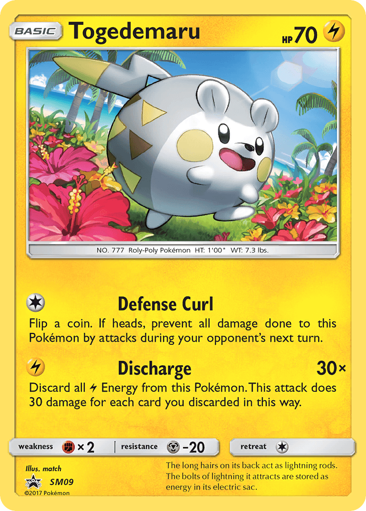 Togedemaru — SM Black Star Promos SM09