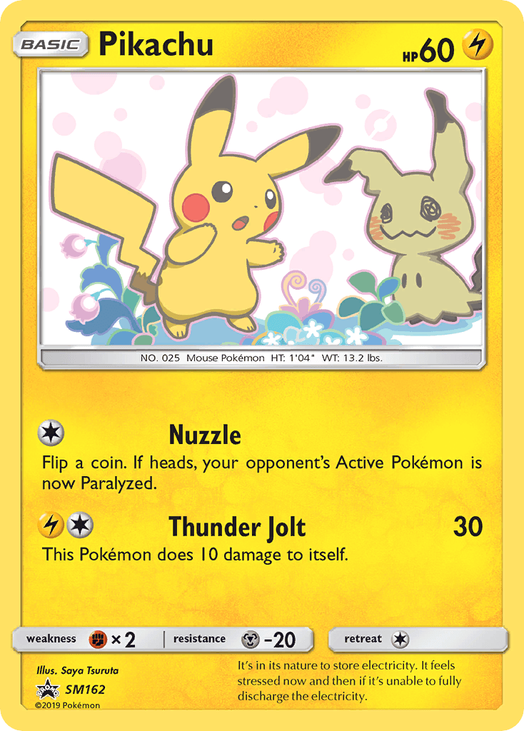 Pikachu — SM Black Star Promos SM162